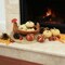 23Pcs Fake Pumpkins Fall Thanksgiving Decorations,Plastic Pumpkins with Acorns,Maple Leaves,Pine cones,Berries, Artificial Mini Pumpkin Decorating Harvest Home Decor Centerpiece Table Decorations